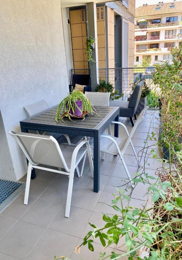 Appart Cosy Proche Du Lac Avec Terrasse อานซี ภายนอก รูปภาพ