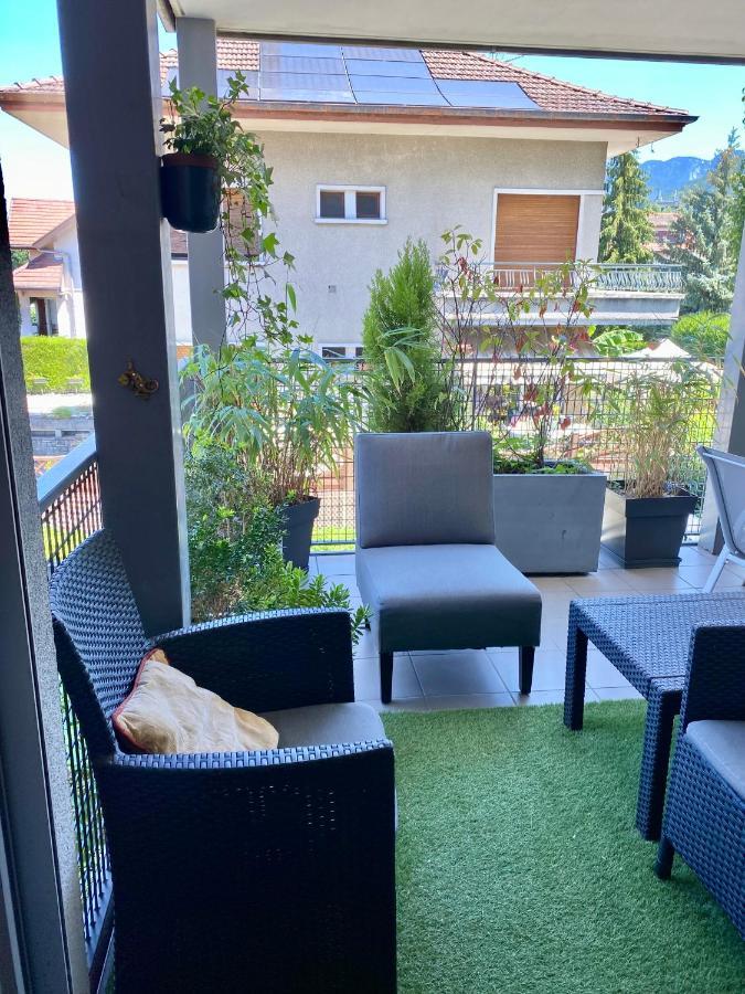 Appart Cosy Proche Du Lac Avec Terrasse อานซี ภายนอก รูปภาพ